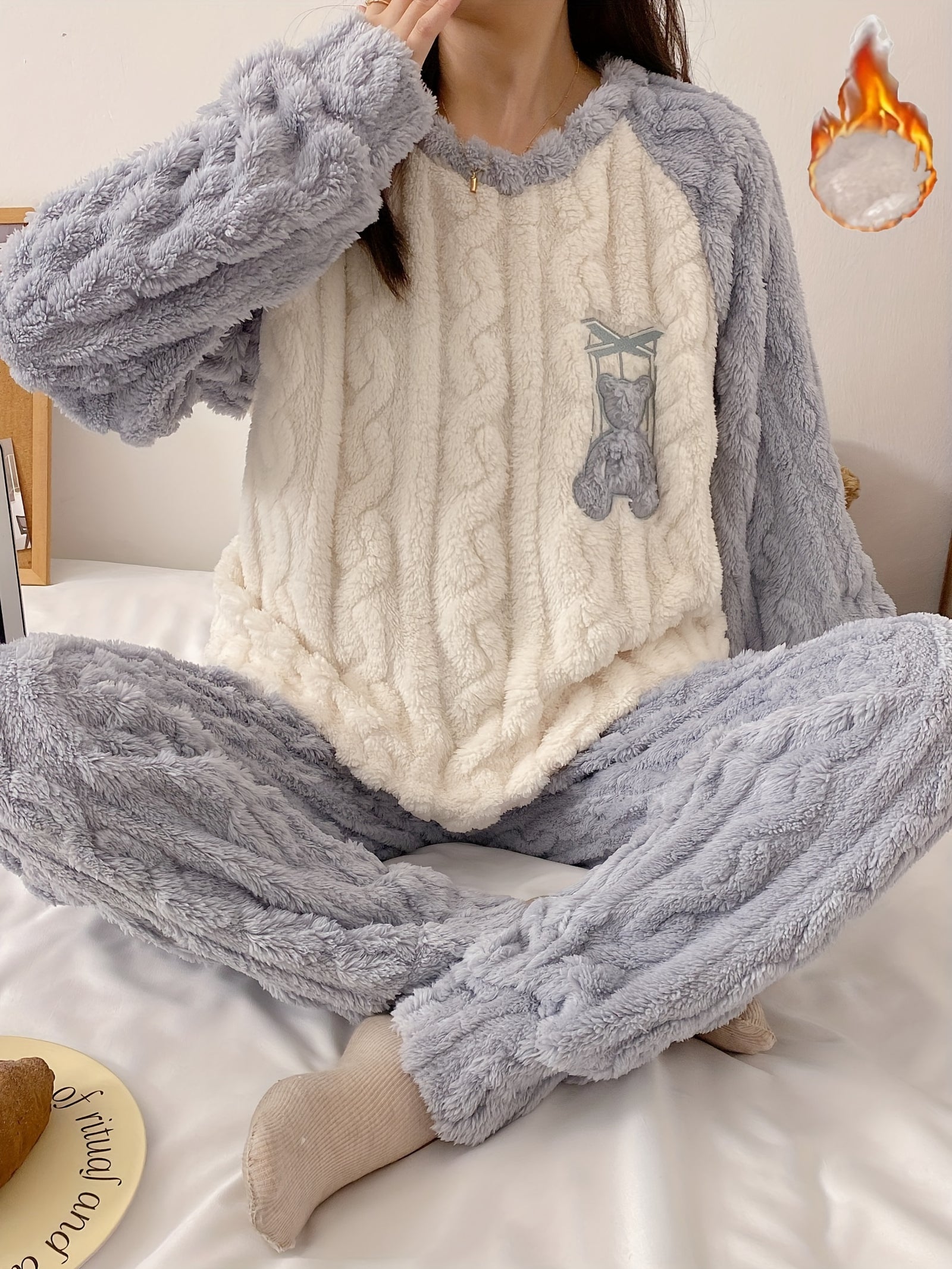 Aria - Cozy Bear Pajama Set