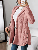 Olivia - Elegant Hooded Cardigan