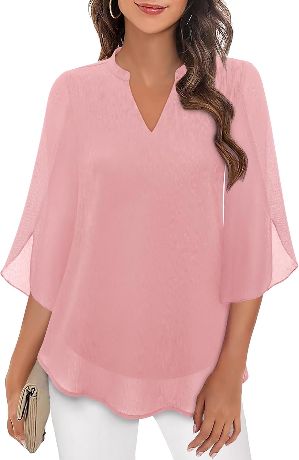 Olivia - Elegant Chiffon Blouse