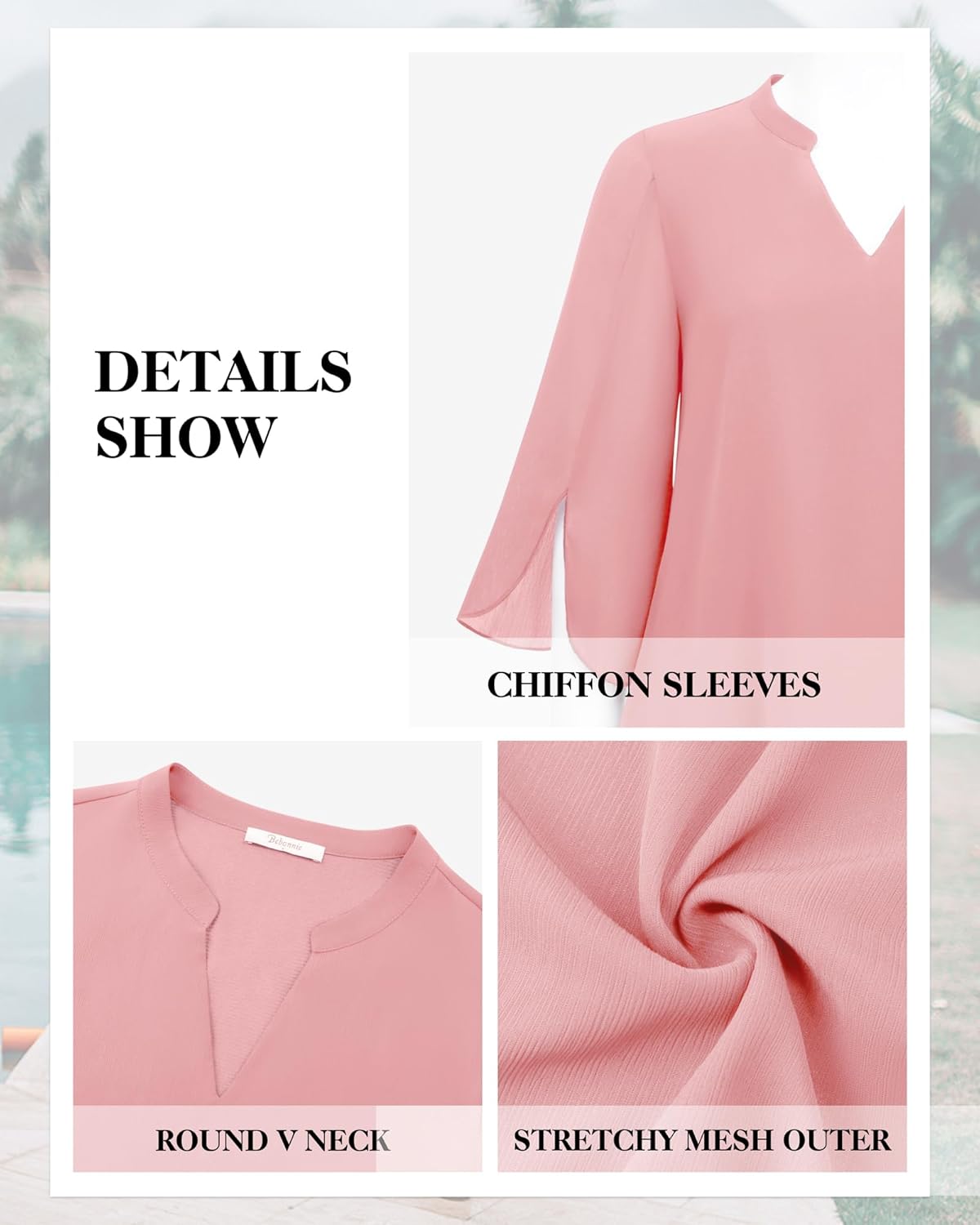 Olivia - Elegant Chiffon Blouse