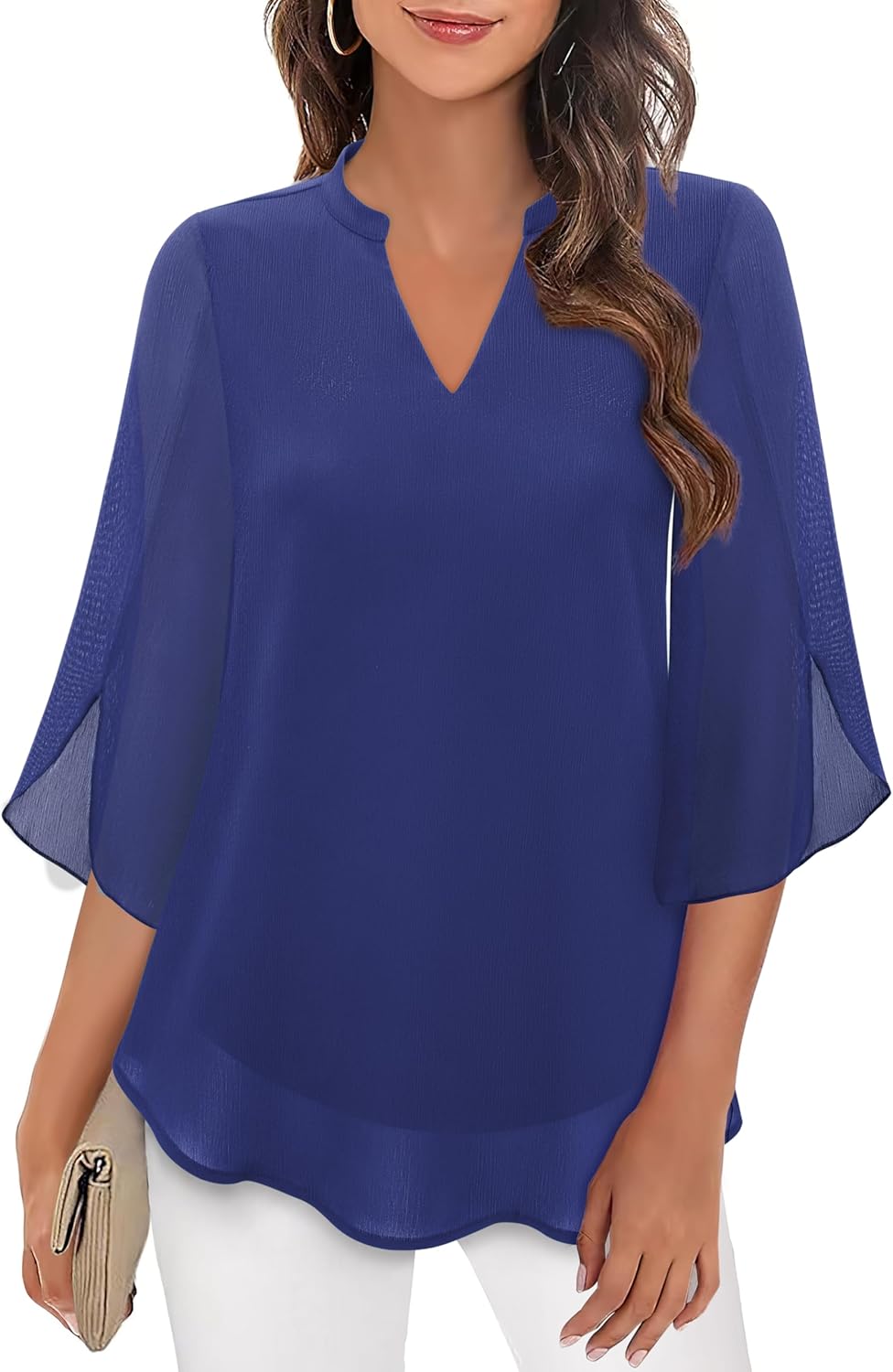 Olivia - Elegant Chiffon Blouse