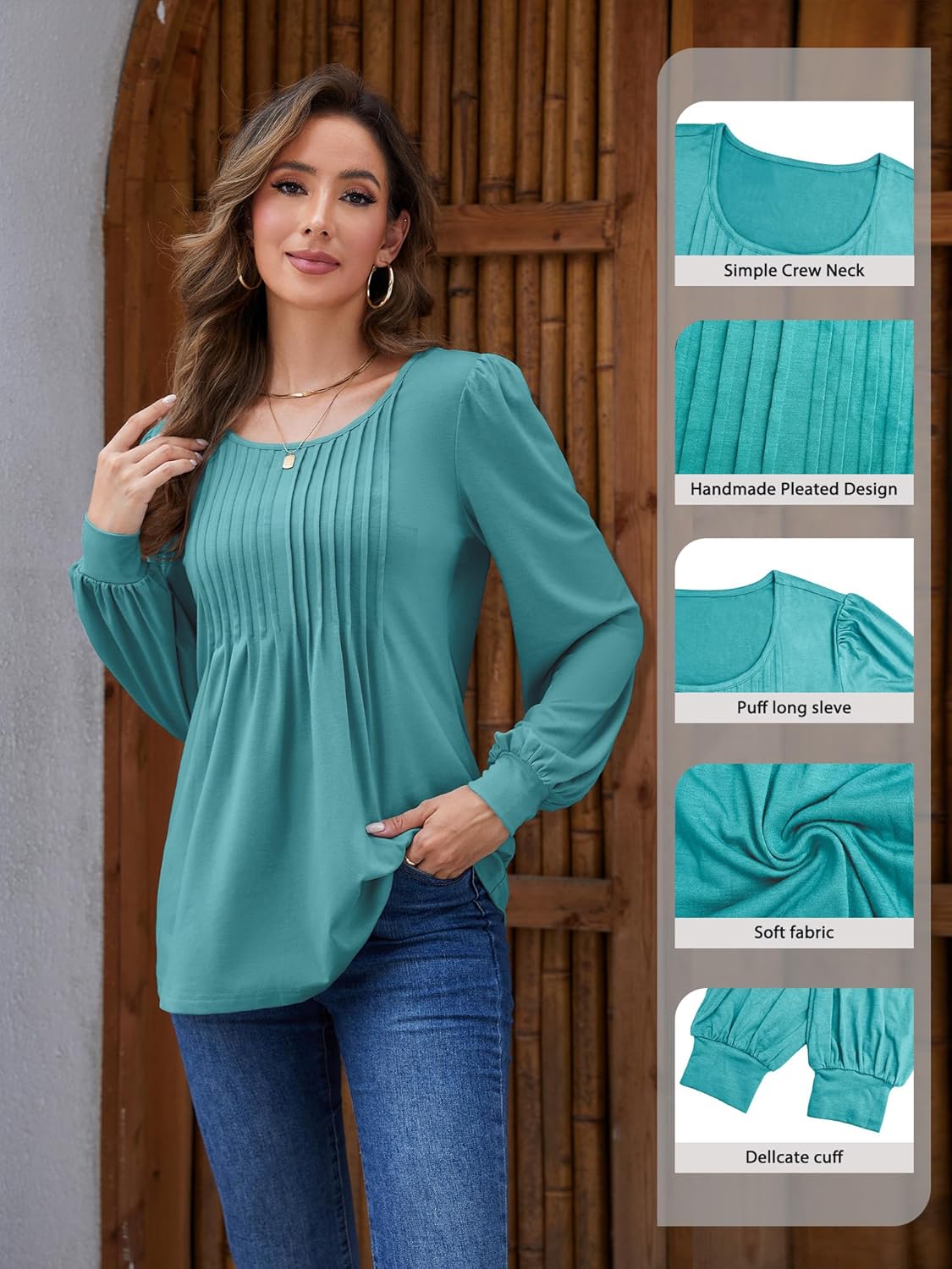 Marie - Long Sleeve Blouse