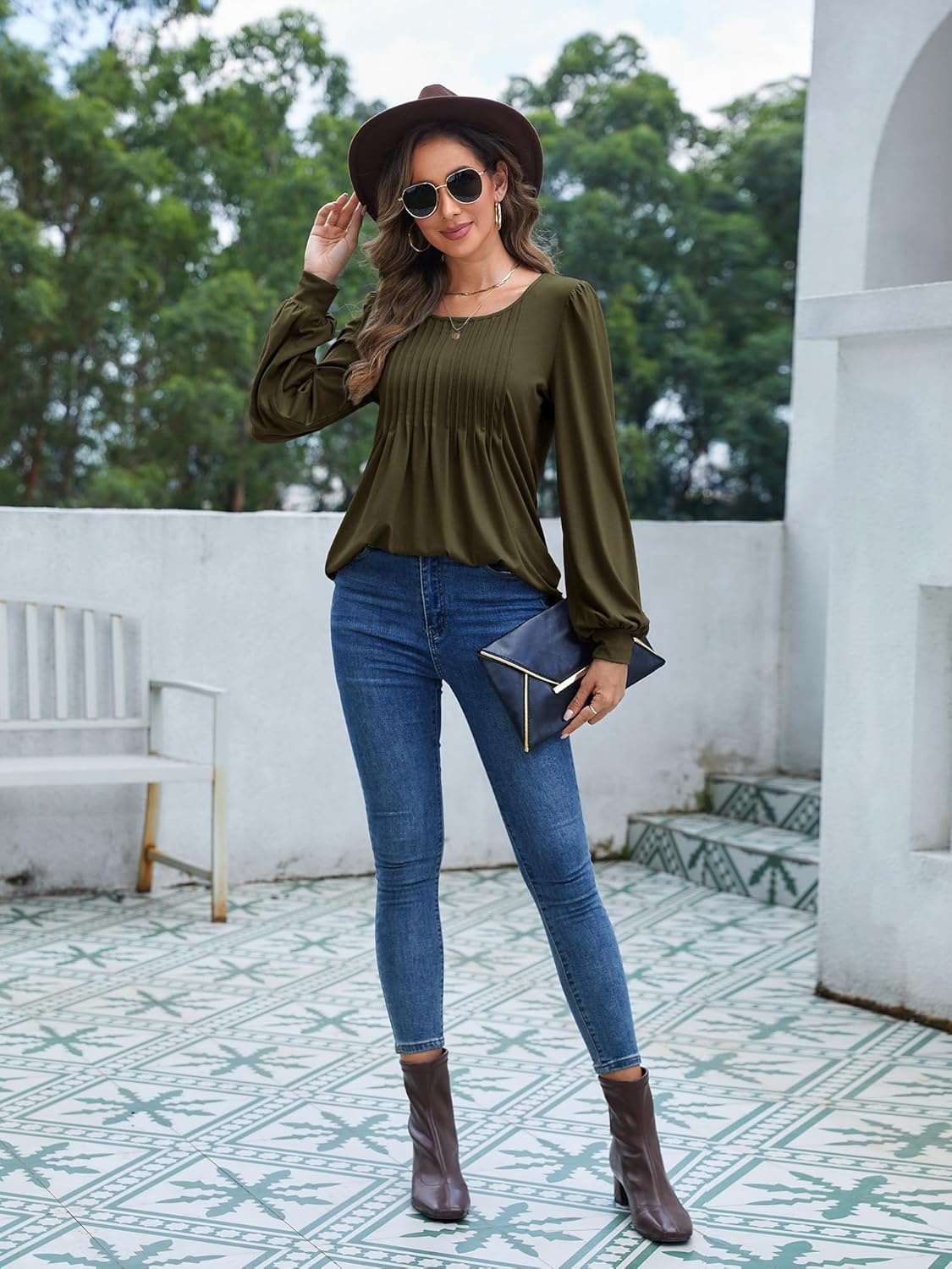 Marie - Long Sleeve Blouse