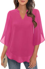 Olivia - Elegant Chiffon Blouse