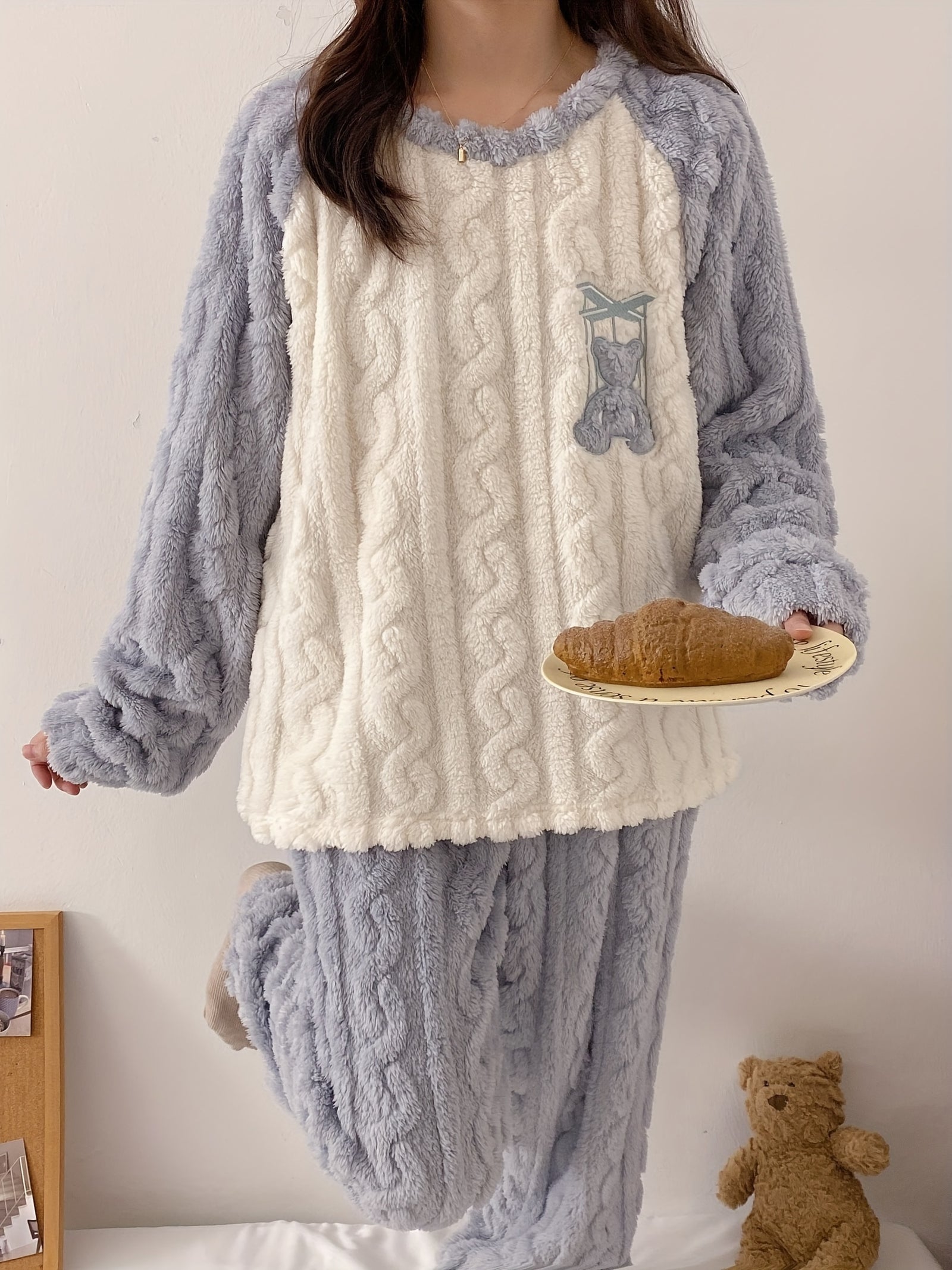 Aria - Cozy Bear Pajama Set