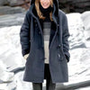 Athena - Premium Buttoned Hooded Coat