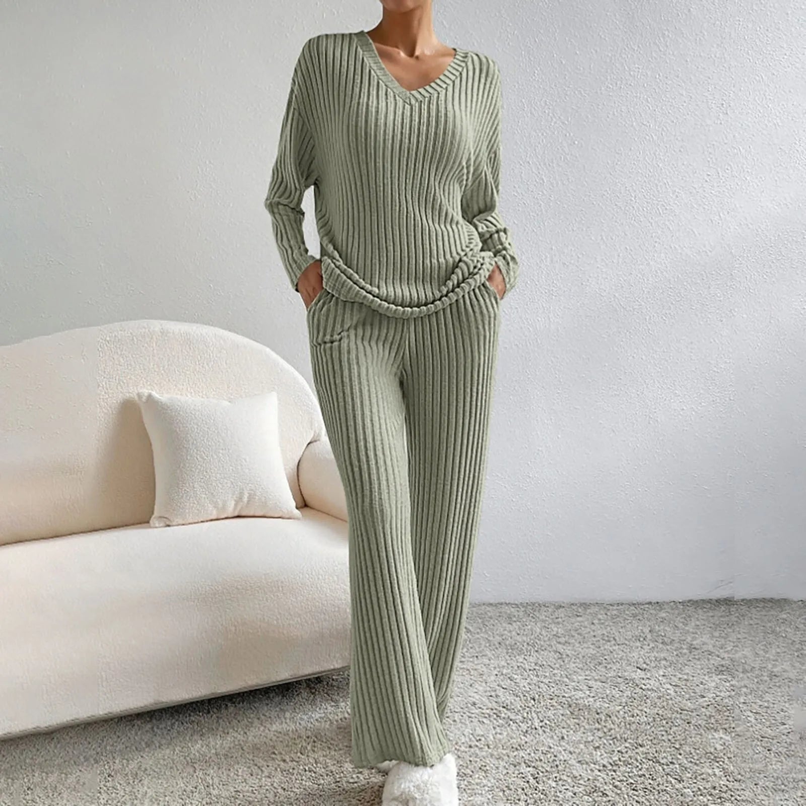 Esra - Knitwear Two-Piece Set