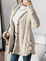 Olivia - Elegant Hooded Cardigan